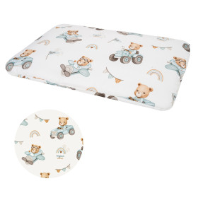 Cotton Pillow for preschooler 40x60 cm Traktory