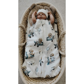 Bambusowy Śpiworek do spania Niemowlaka Benji 0-3 mc  2 TOG