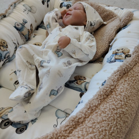 Pajac niemowlęcy 50 Misie