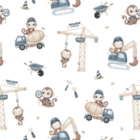 Bamboo & Minky pillowcase for large Monkey feeding pillow