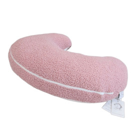 Bouclé Poduszka/rogal duża do karmienia Róż