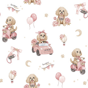 Bamboo & Minky car seat cover 90x90 cm BIANCA