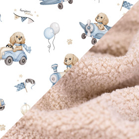 Dwustronna poduszka bawełna&boucle Benji 40×60 cm