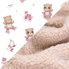 Bawełna&Boucle Poduszka rogal do karmienia 50x65 Ballerina