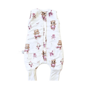 Bamboo Sleeping Bag with legs Ballerina 2 TOG