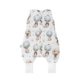 Bambusowy Śpiworek z nogawkami do spania Pieski 2 TOG