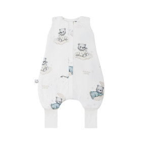Bamboo Sleeping Bag with legs Bears 2 TOG