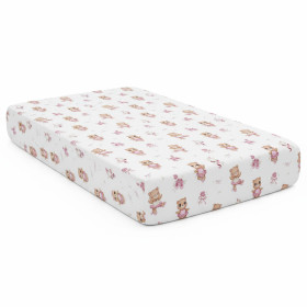 Bamboo sheet with elastic band Ballerina 70x140 cm