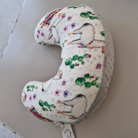 Bamboo Large Feeding Pillow Lama