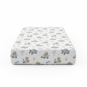 Bamboo sheet with elastic band Benji 60x120cm