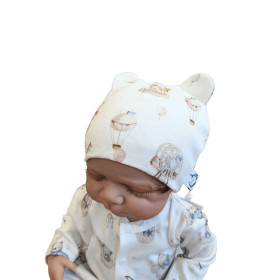 Bawełniana czapeczka niemowlęca 50/56 Lunapark