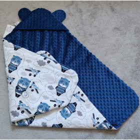 Car seat blanket 90x90 cm Panda Pilot