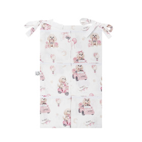 Organizer-przybornik na łóżeczko z kieszeniami Bianca