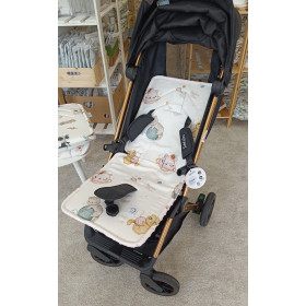 Bamboo stroller insert small 80x36 Kotki