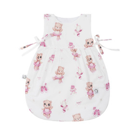 Cotton Baby Sleeping Bag Small 0-6M Ballerina