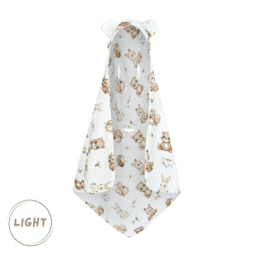 Bambusowy Kocyk do fotelika samochodowego LIGHT Las 90x90 cm