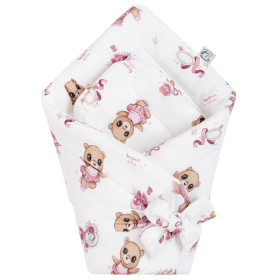 Bamboo baby swaddling Ballerina 74x74 cm