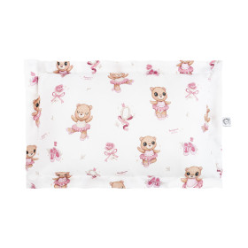 Bambusowa poduszka dekoracyjna z falbaną Ballerina 50x70 cm