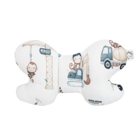 Bamboo supporting head anti-shock pillow Monkey