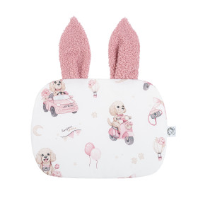 Bunny pillow with ears 25x35cm Bianca