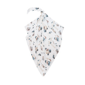 Bamboo baby wrap Monkey 100x110