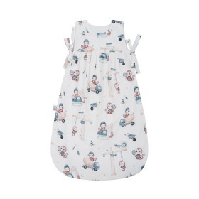 Bawełniany Śpiworek do spania Duży 6-18 mc Monkey