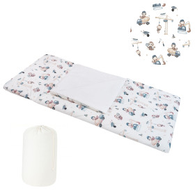 Śpiworek do spania do Przedszkolaka z poduszką 70x140 cm Monkey