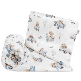 Komplet poszewek bawełnianych 160x200 + 2x70x80 – Benji  100% bawełna Premium