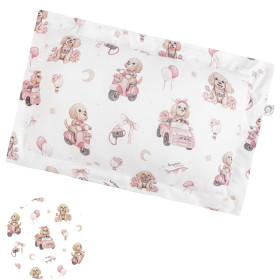 Pillow with decoratice valance Bianca 50x70 cm