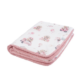 Blanket for a preschooler 100x150cm Light Bianca