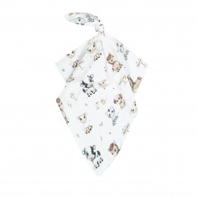 Bamboo diaper 65x65 cm Farm