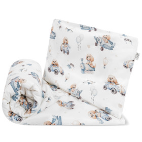 Pościel do łóżeczka 2 el. (poszewki) 100x160, 50x60 Benji