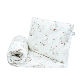 Duvet set 2 el. (pillowcases) 100x160, 50x60 Geese