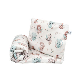 Duvet set 2 el. (pillowcases) 100x160, 50x60 Safari