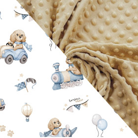 Bamboo baby nest with minky Benji