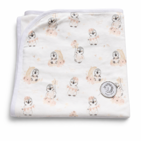 Organic cotton baby blanket, 75×100 cm, Vivi