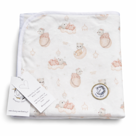 Organic cotton baby blanket, 75×100 cm, Venus