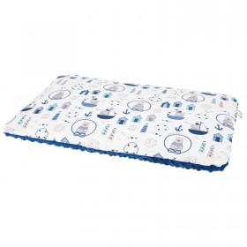 Double-sided pillow for preschooler 40x60 cm Kapitan