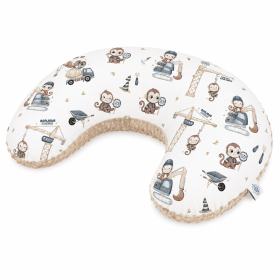 Bambus&Minky Large Feeding Pillow Monkey