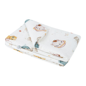 Cotton Quilt for a middle child Kitty 75x100 cm