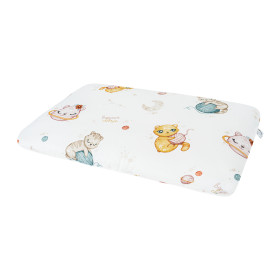 Cotton Pillow for a middle child 30x40 cm Kitty