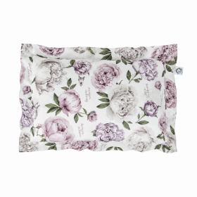Pillow with decoratice valance Peonie