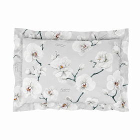 Pillow with decoratice valance Orchidea