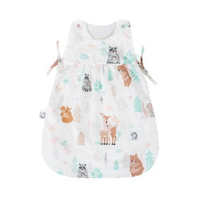 Bawełniany Śpiworek Niemowlaka Mały 0-6M Animals 2,5 TOG