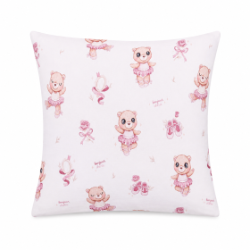 Cotton pillowcase 40x40 cm Ballerina