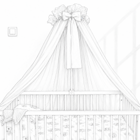 Canopy Installation Instructions (with Bow/Pom-Poms)
