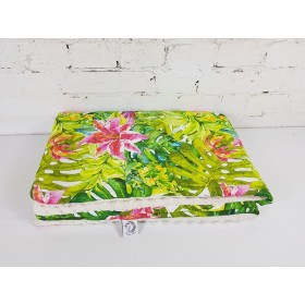 Kocyk Przedszkolaka Kwiaty bawełna-minky 100x150 cm