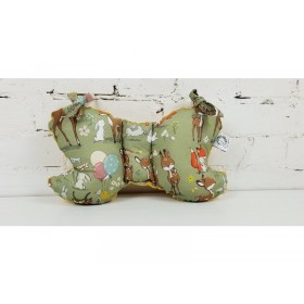 Poduszka do wózka Motylek Leśne Opowieści bawełna/minky