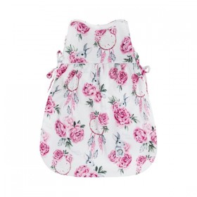 Bawełniany Śpiworek Niemowlaka Mały 0-6M Łapacze Snów 2,5 TOG