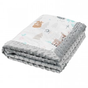 Baby blanket 65x75cm Light Animals